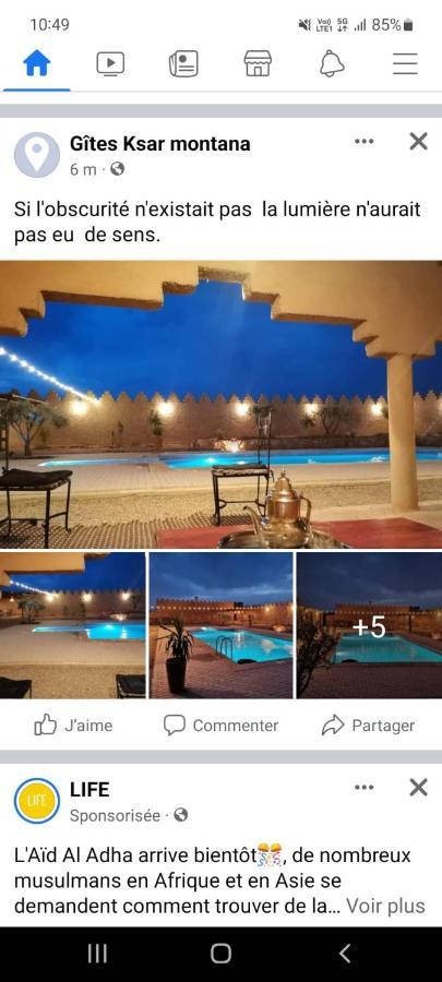 Ksar Montana Hotel, Chambres Piscine Taforhalt Eksteriør billede